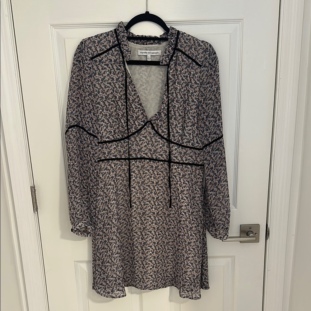 Floral Long Sleeve Dress - Cupcakes & cashmere